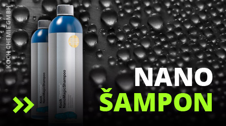 Autošampon s Nano konzervací Koch Nanomagic shampoo 750 ml i pro matné laky - ekologické čisticí prostředky ekoGrado