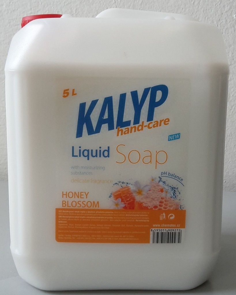Tekuté mydlo medové 5 ltr