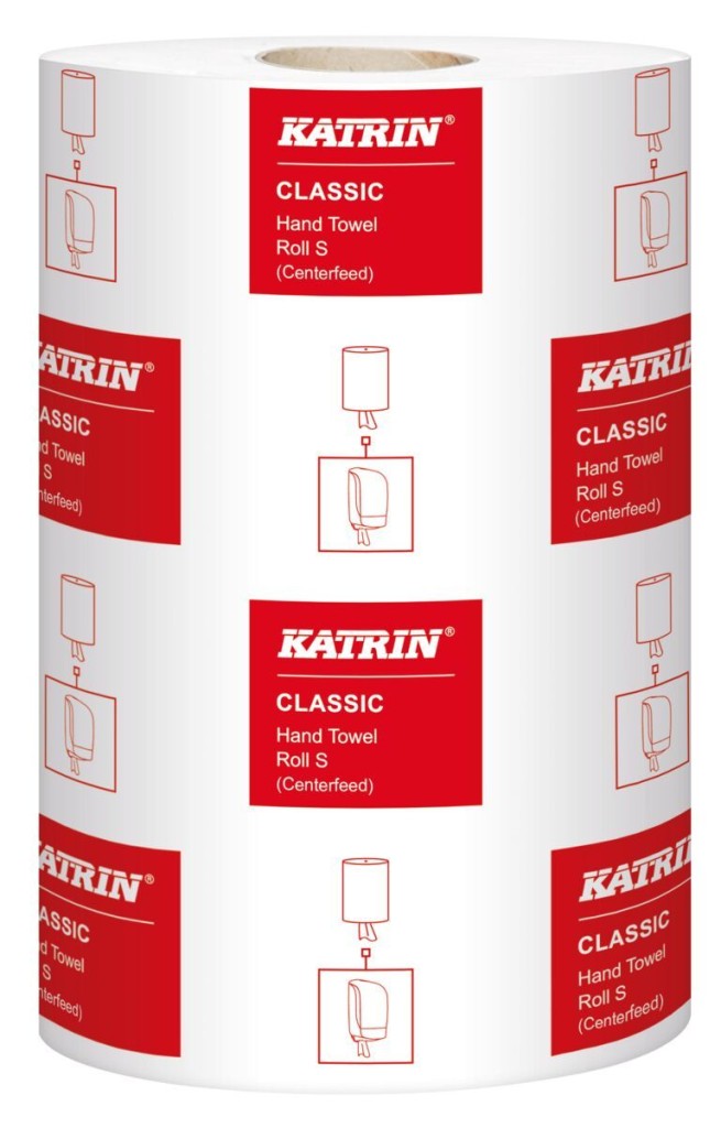 Papierové uteráky v roli Katrin Classic S 3389 2-vrstvový